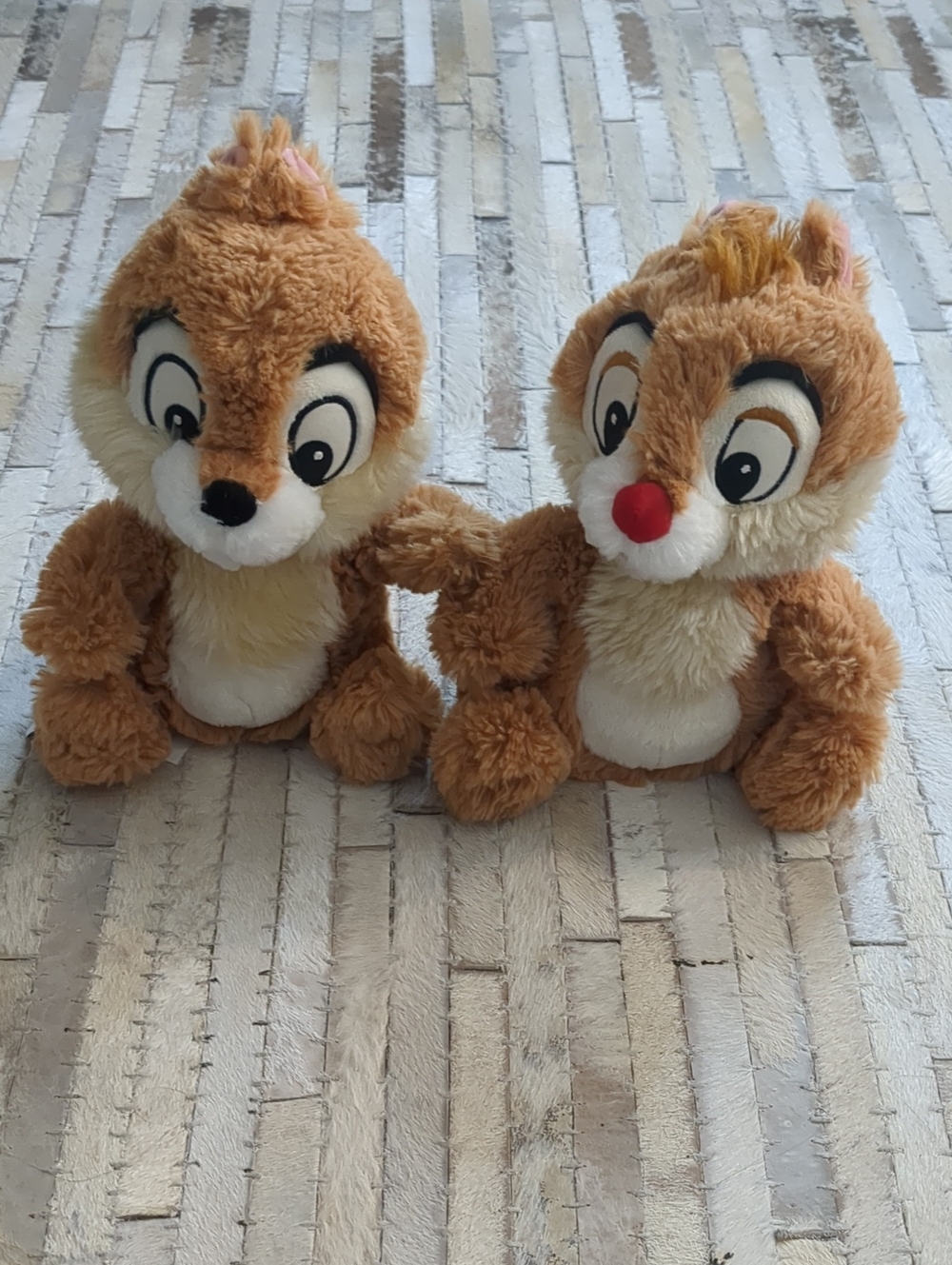 Disney Chip And Dale Rescue Rangers Stuffed Animals Set of 2